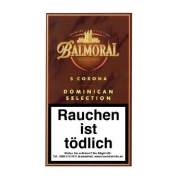 Balmoral Dominican Selection Corona 5 St/Pck