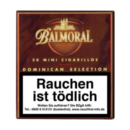 Balmoral  Dominican Selection  Mini Cigarillos  20 St/Pck