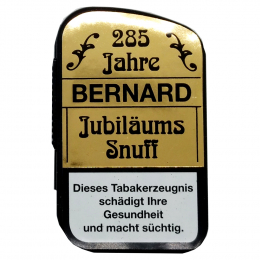 Bernard 285 Jahre Jubiläumssnuff 10g