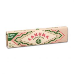 Canuma by Rizla Bambus Blättchen Combi Pack Slim King Size + TIPS 32 St/Pck