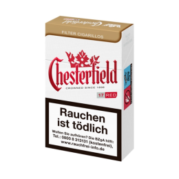 Chesterfield Red King Size Filter Cigarillos 170 St/Stg