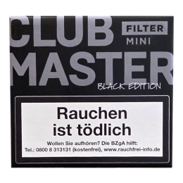 Clubmaster Mini Filter Black Edition Sumatra 20St/Pck - Kopie