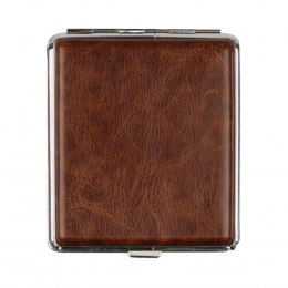 Cool Zigaretten Etui Lederimitat Braun
