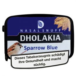 Dholakia Nasal Snuff Sparrow Blue(mit Tabak) 9g