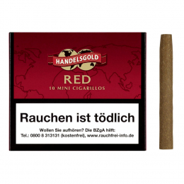 Handelsgold Mini Cigarillos Red 10St/Pck