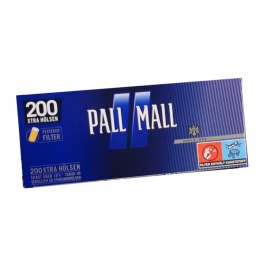 Pall Mall Blue Xtra Zigaretten Hülsen 200 St/Pck