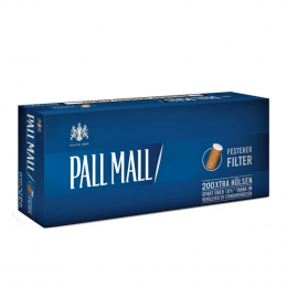 Pall Mall Blue Xtra Zigaretten Hülsen 200 St/Pck