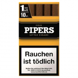 Pipers Gold Little Cigars 10 St/Pck