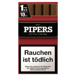 Pipers Red Club Cigars 10 St/Pck