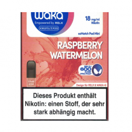 Waka Raspberry Watermelon 18mg passend für Relx