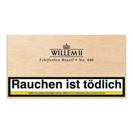 Willem II Fehlfarben No 440 Brasil Cigarillos100St Kiste