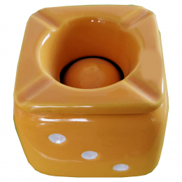 Aschenbecher Wind-Ascher Motiv Würfel