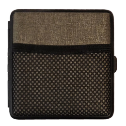 Angelo Zigaretten Etui Grau-Braun