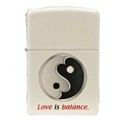 Zippo Motiv Love and Health-Love is balance