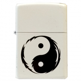 Zippo Motiv White Love and Health