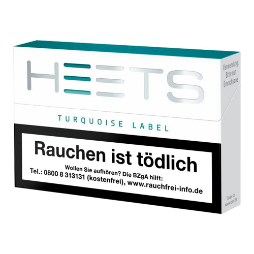 Heets From Marlboro Tobacco Sticks Turqouise Label