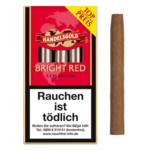 Handelsgold Cigarillos Bright Red 5 St/Pck