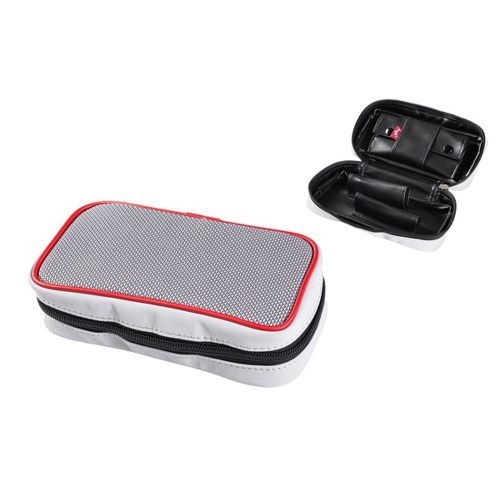 Angelo Pfeifentasche Rot-Schwarz 2er