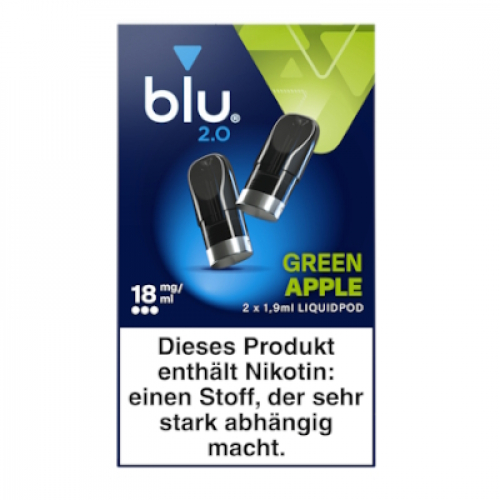 blu Green Apple Liquidpods 18mg
