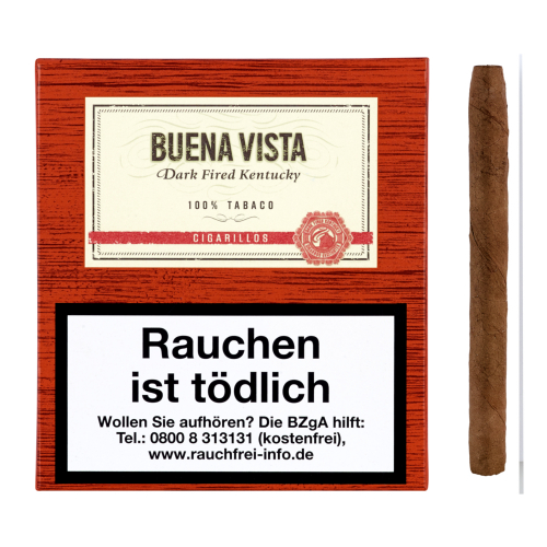 Buena Vista Dark Fired Kentucky Cigarillos 20 St/Pck