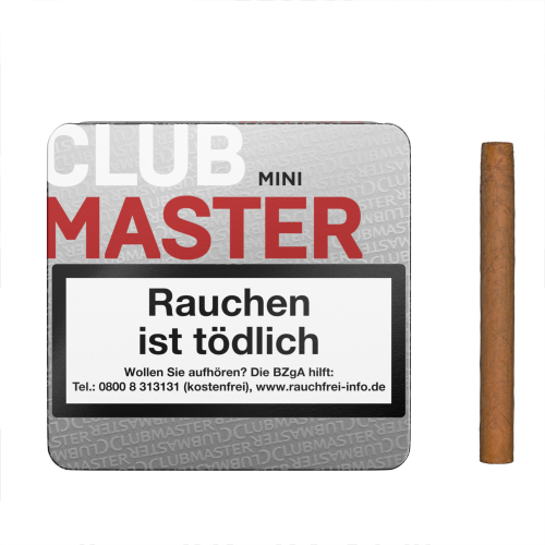 Clubmaster Mini Red No.232 20 St/Pck