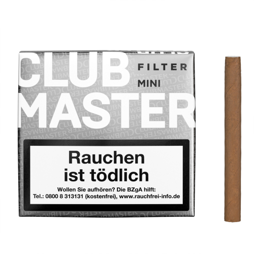 Clubmaster Mini White Filter No.176 20 St/Pck