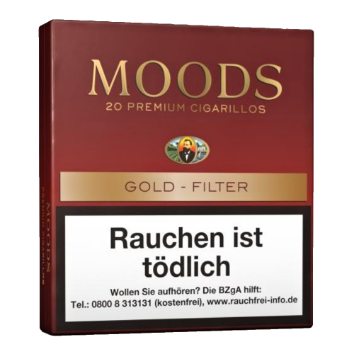 Dannemann Moods Gold Filter 20 St/Pck