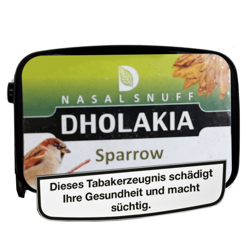 Dholakia Nasal Snuff Sparrow(mit Tabak) 9g