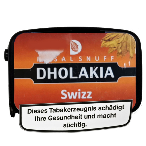 Dholakia Nasal Snuff Swizz(mit Tabak) 9g