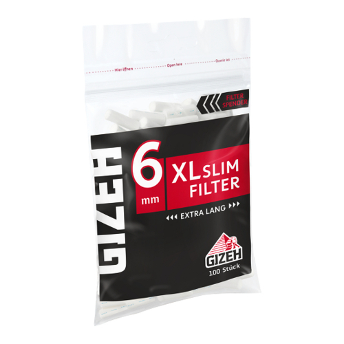 Gizeh black XL Slim Filter 100 St/Pck