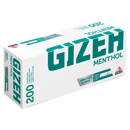 Gizeh Menthol Tip  Zigaretten  Hülsen 200 St/Pck