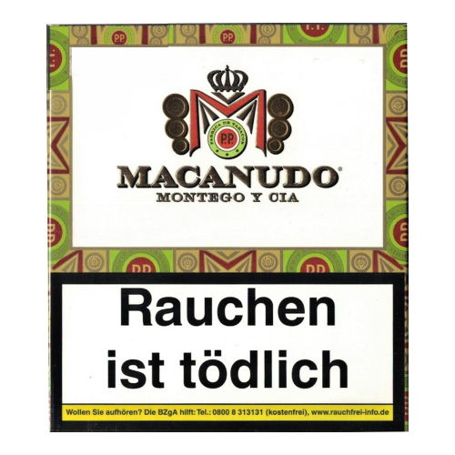 Macanudo Club Cigarillo 20 St/Pck