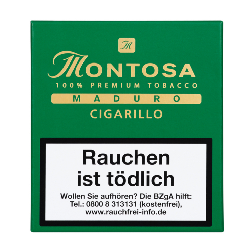 Montosa Premium Cigarillos Maduro 20 St/Pck