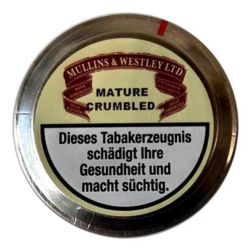 Mullins & Westley Ltd. Mature Crumbled 20g