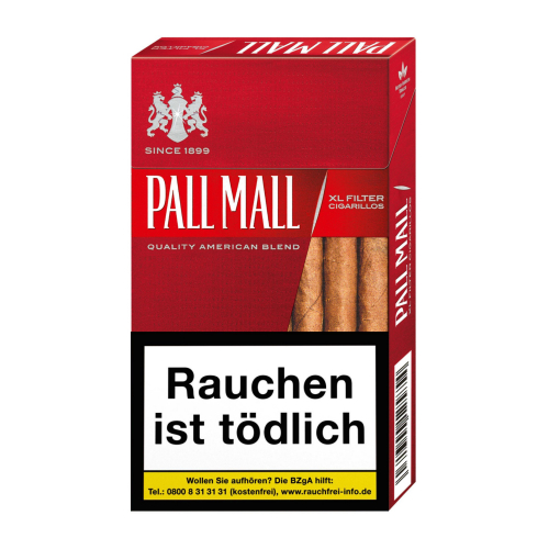 Pall Mall Red Filter Cigarillos
