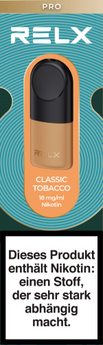 Relx Classic Tobacco 18mg