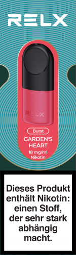 Relx Gardens Heart 18mg