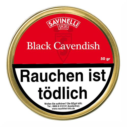 Savinelli 1876 Black Cavendish 50g