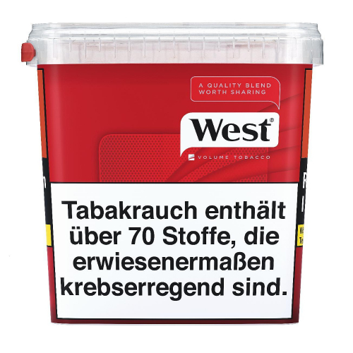 West Red Volume Tobacco Eimer 245 g