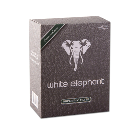 White Elephant Superflow Supermix Filter 9mm 150 St/Pck