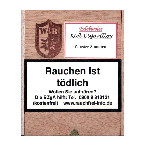 Wolf & Ruhland Edelweiss Kiel Cigarillos 20 St/Pck