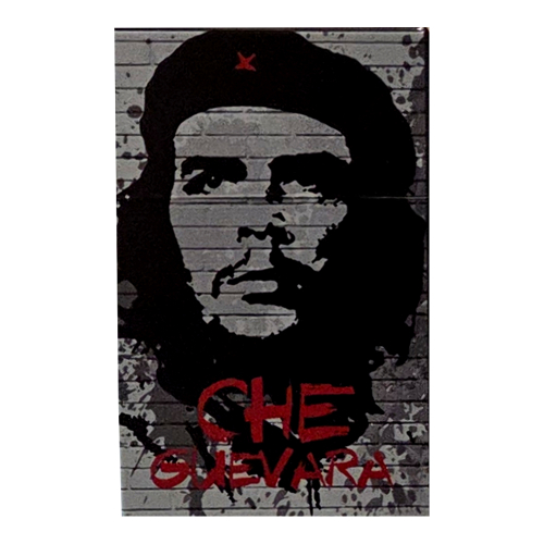 Zigaretten Klapp Box Plastik Motiv Che Guevara Grau