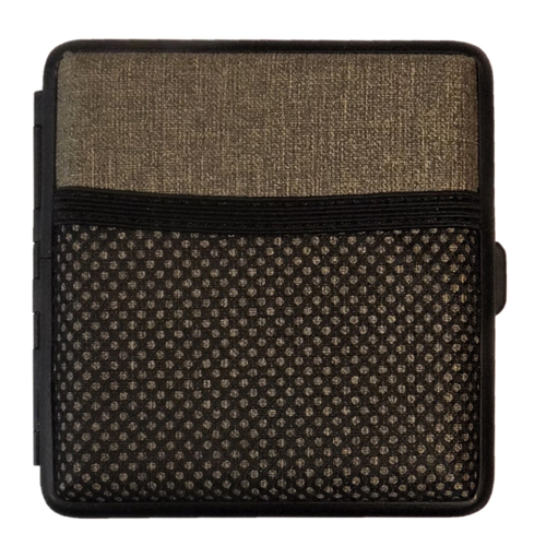 Angelo Zigaretten Etui Grau-Braun