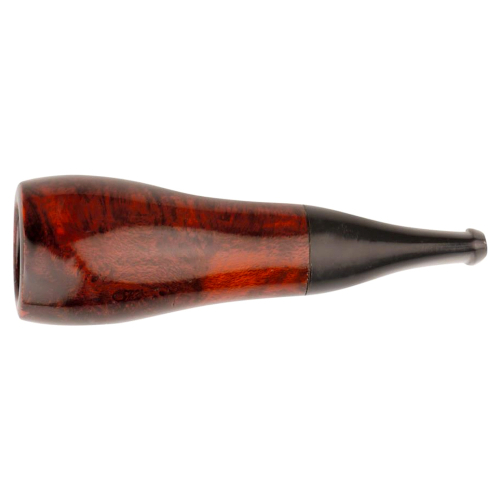 Zigarrenspitze Bruyere orange/black 17mm Bohrung mit Stoffbeutel