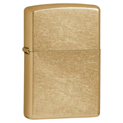 Zippo Motiv Messing getrommelt