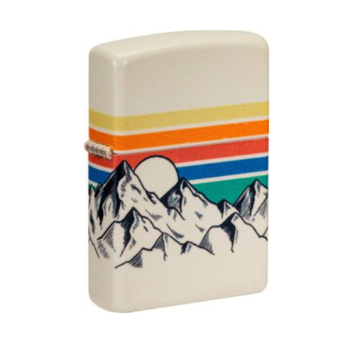 Zippo color 540° Mountain Design