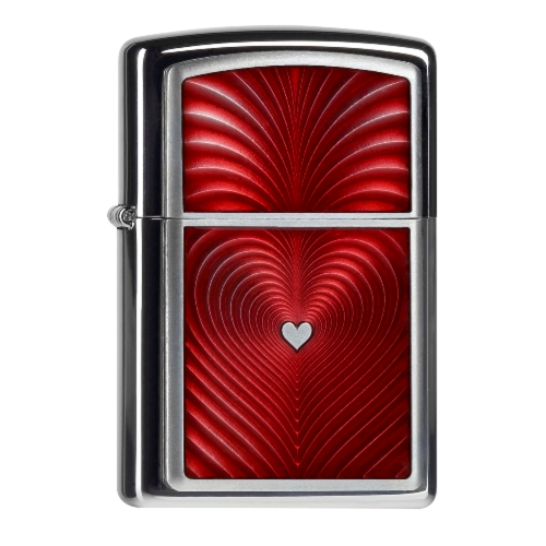 Zippo Motiv Red Heart 3D