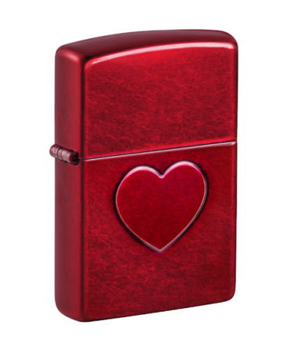 Zippo Motiv Heart Stamped