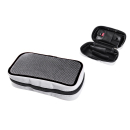 Angelo Pfeifentasche Grau-Schwarz 2er