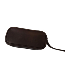 Angelo Pfeifentasche Dunkelbraun Leder 2er